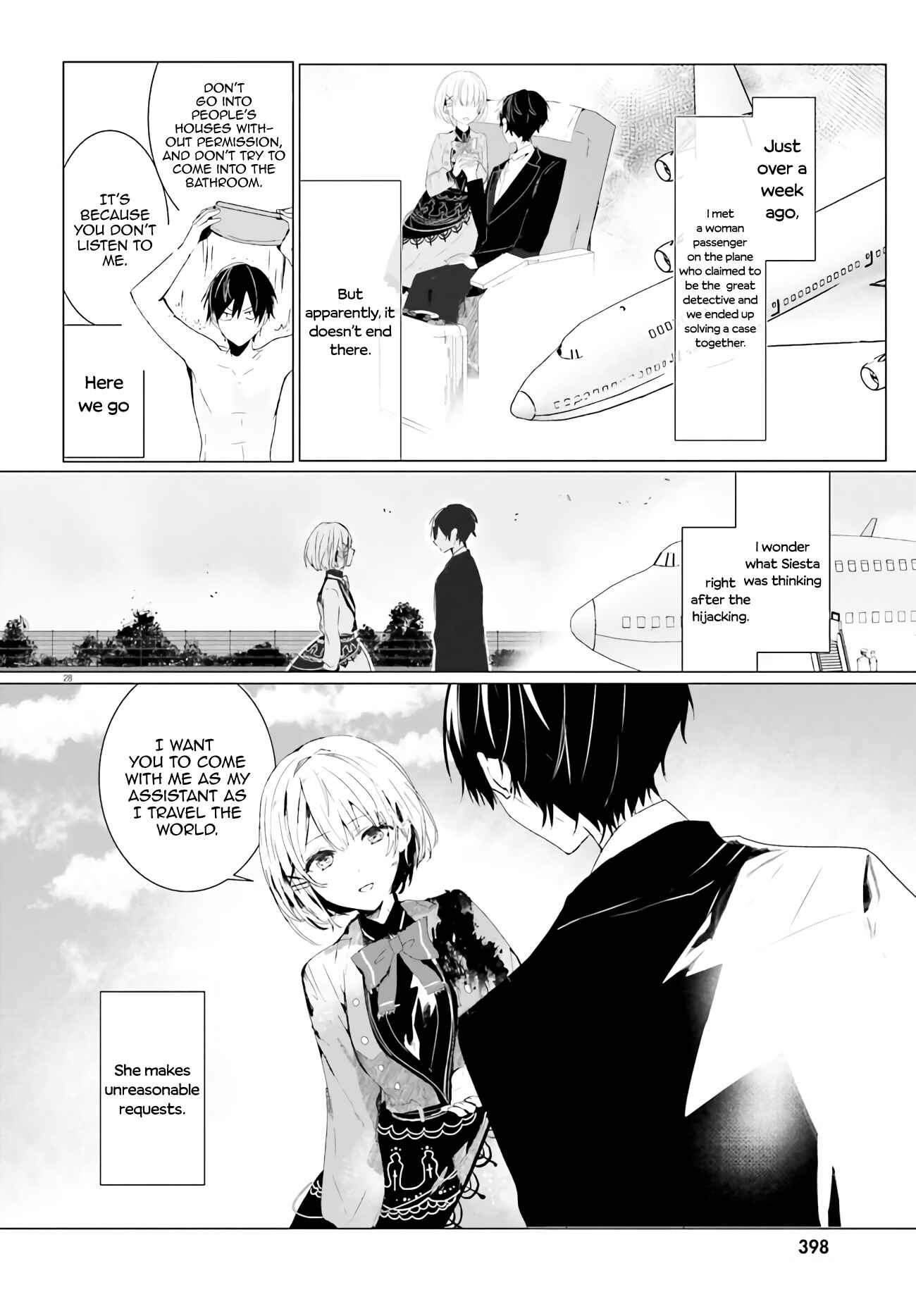 Page 28 Chapter 1 Tantei Wa Mou Shindeiru - The Lost Memory