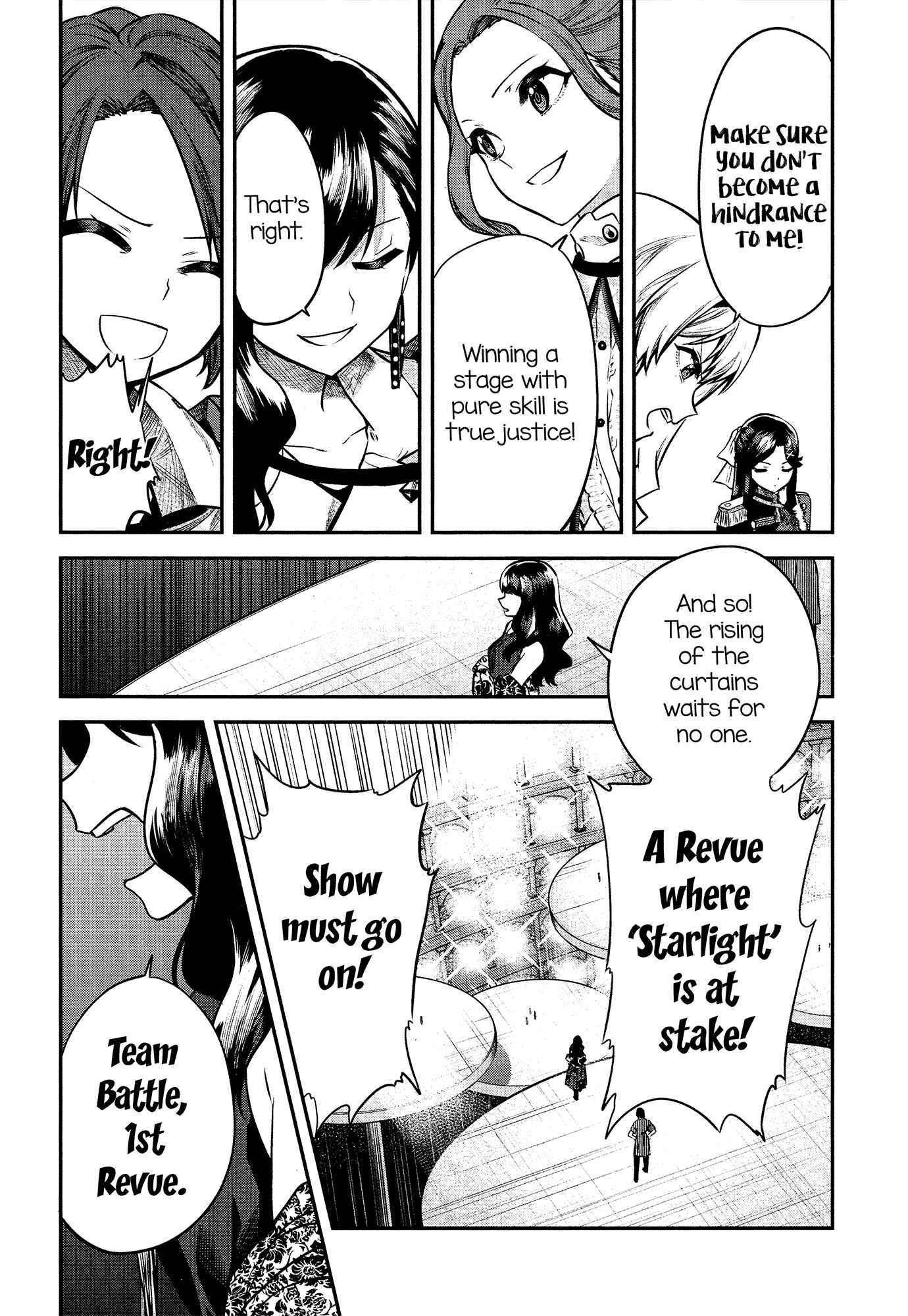 Page 13 Chapter 4 Shoujo☆Kageki Revue Starlight - The LIVE - #2 Transition
