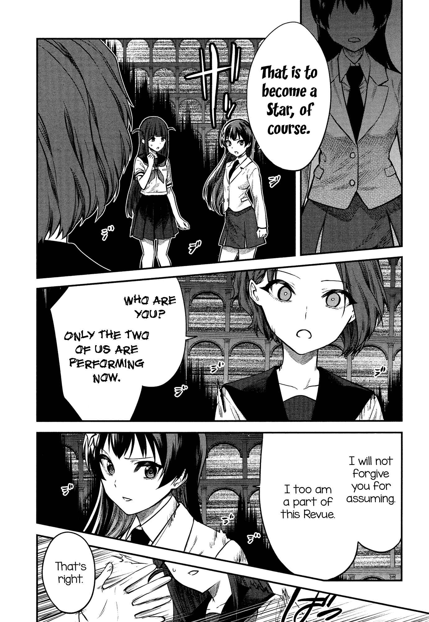 Page 12 Chapter 5 Shoujo☆Kageki Revue Starlight - The LIVE - #2 Transition