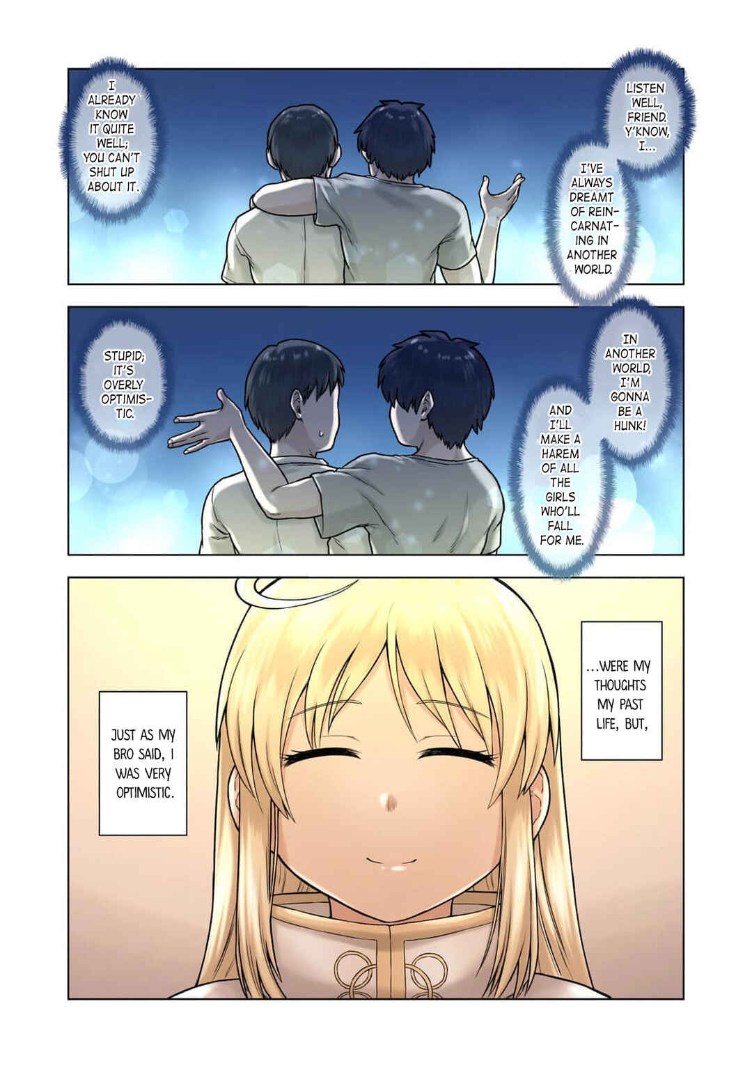 Page 2 Chapter 1 TS Tensei shite Masaka no Sub Heroine ni.