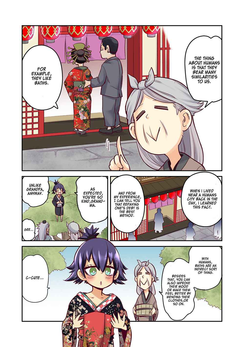Page 4 Chapter 8.5 The crow I saved that one time, is just too clumsy for me