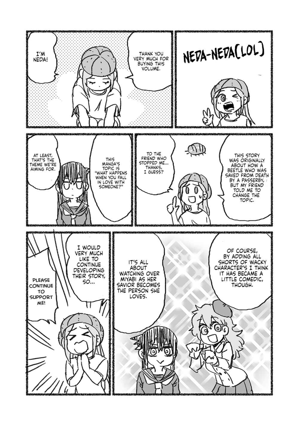 Page 6 Chapter 8.5 The crow I saved that one time, is just too clumsy for me