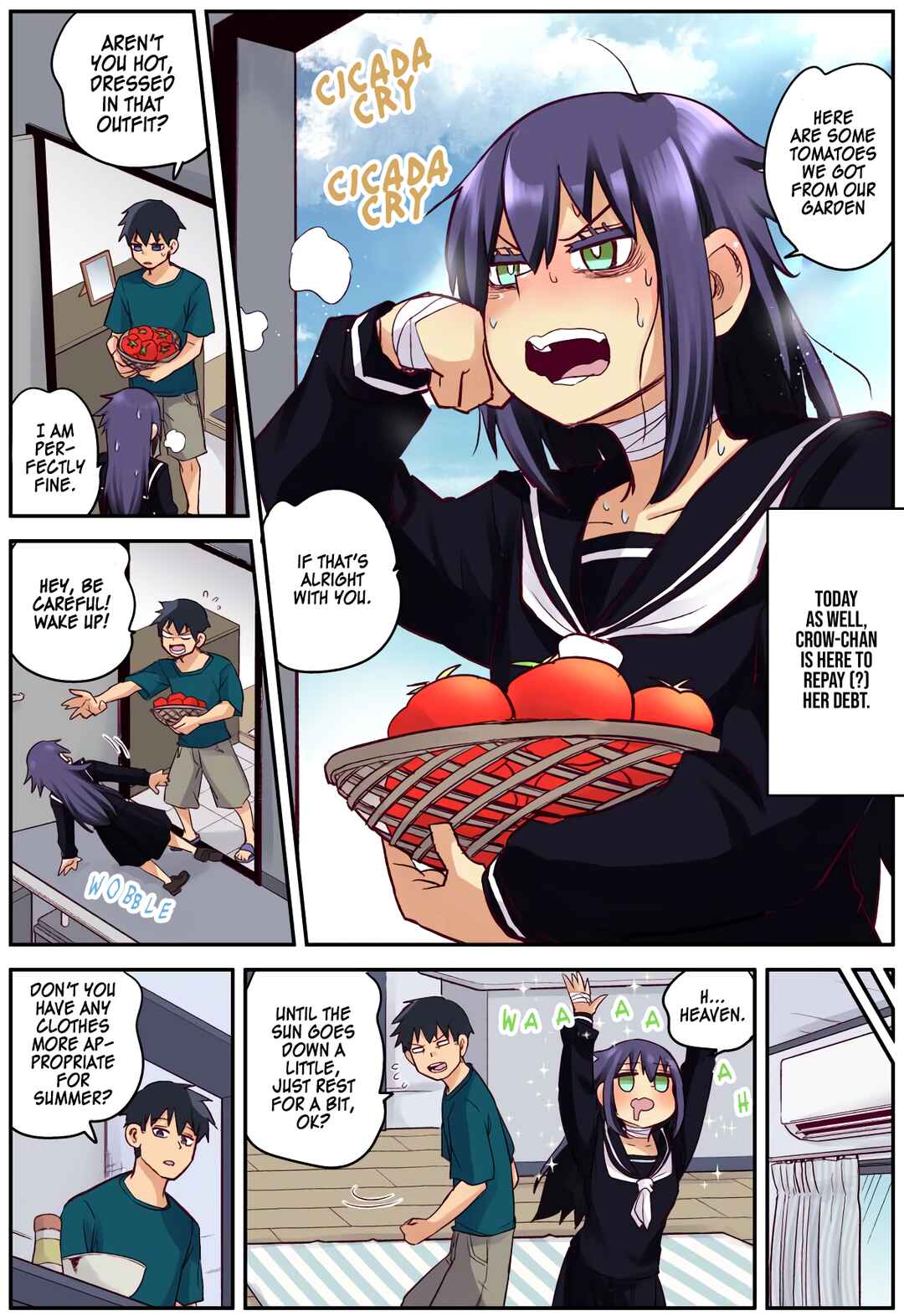 Page 2 Chapter 15 The crow I saved that one time, is just too clumsy for me