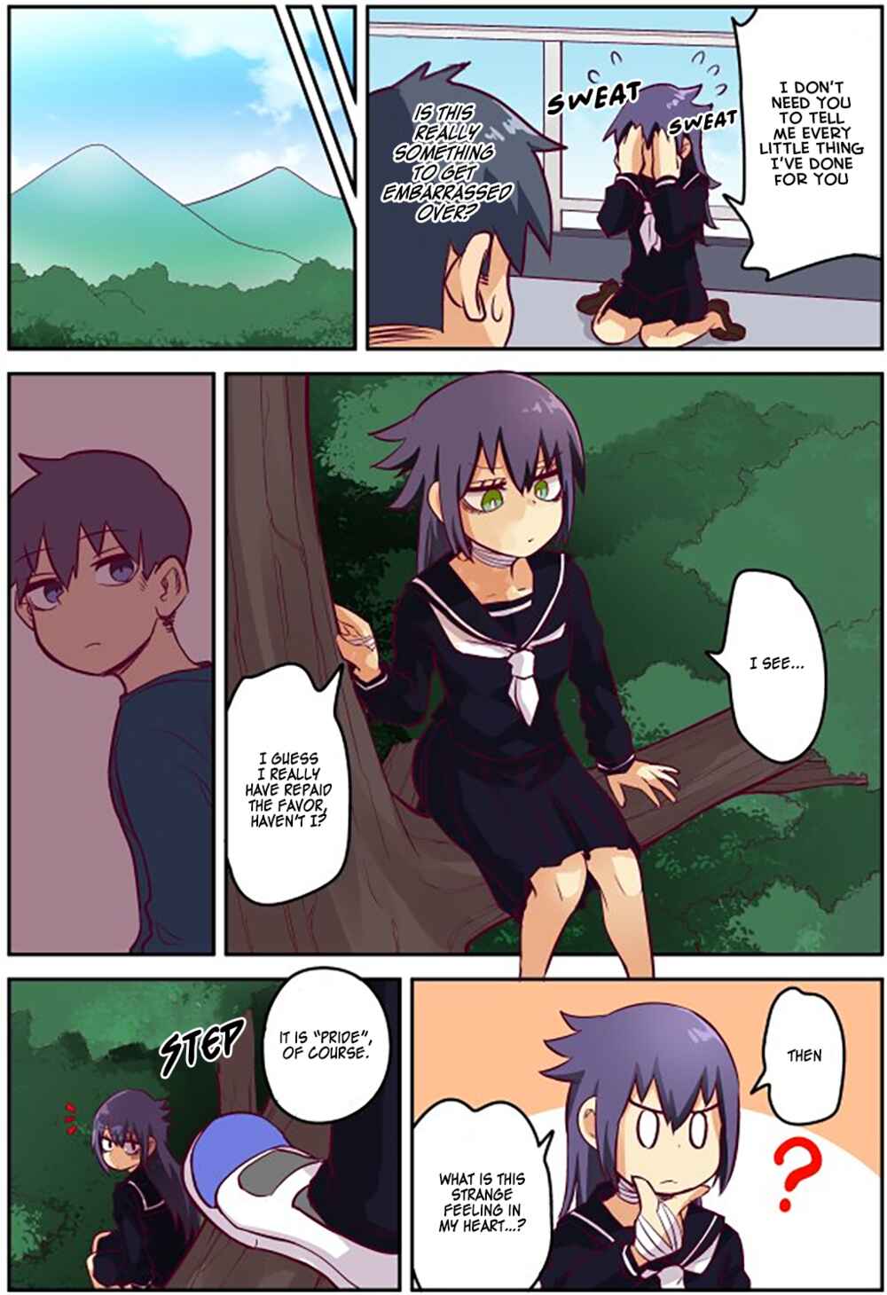Page 3 Chapter 9 The crow I saved that one time, is just too clumsy for me