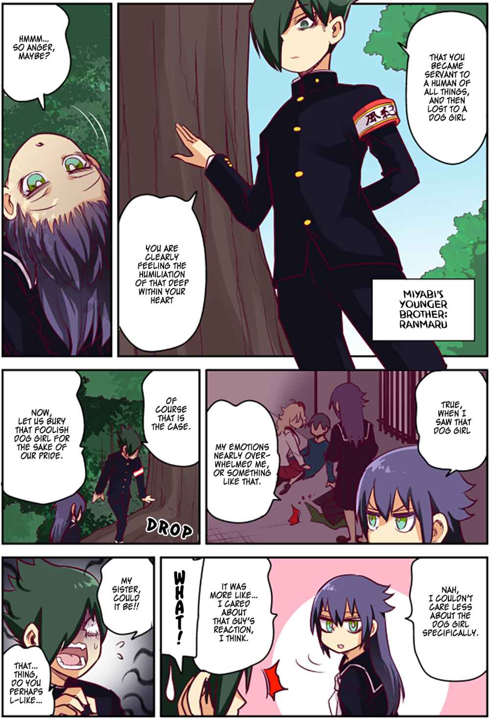 Page 4 Chapter 9 The crow I saved that one time, is just too clumsy for me