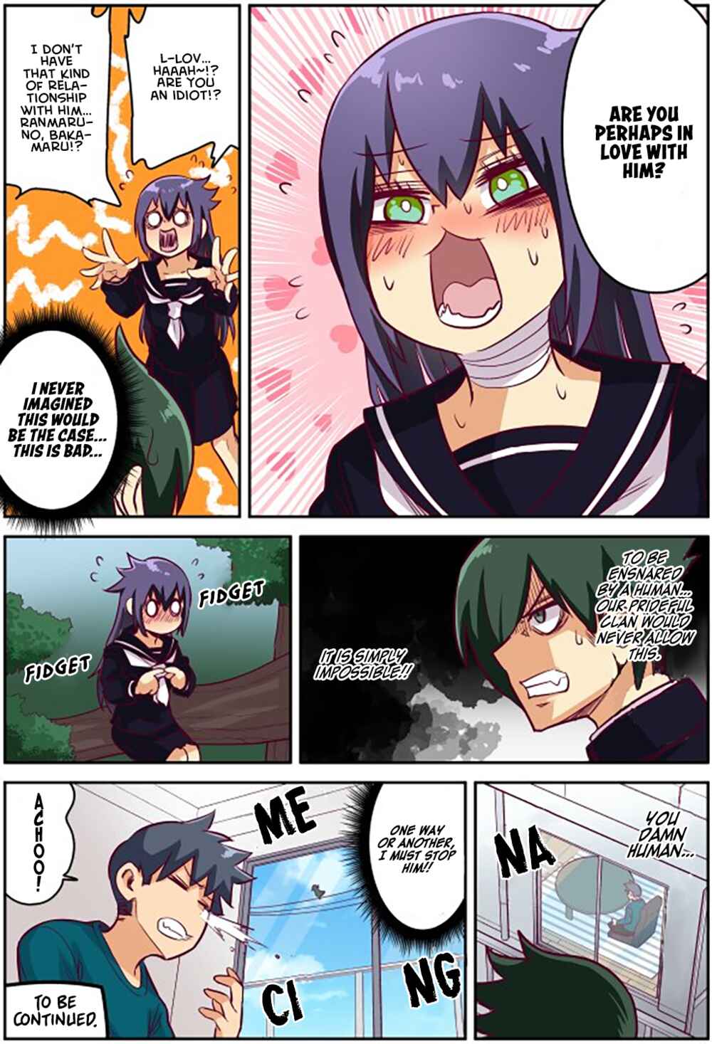 Page 5 Chapter 9 The crow I saved that one time, is just too clumsy for me