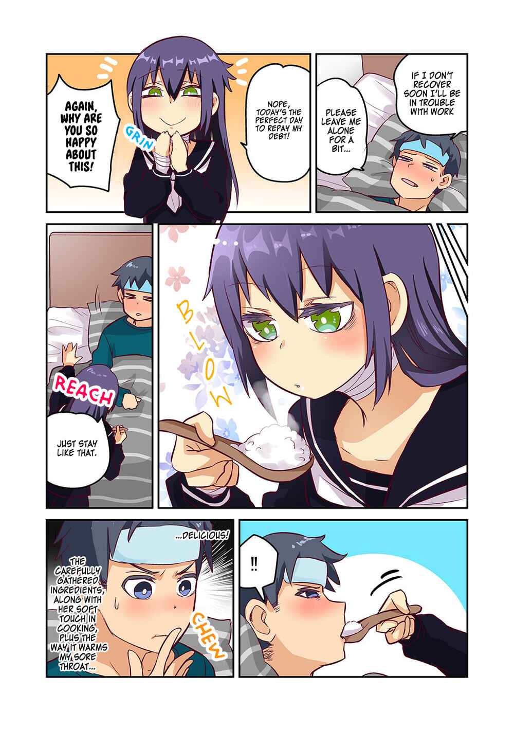 Page 3 Chapter 5 The crow I saved that one time, is just too clumsy for me