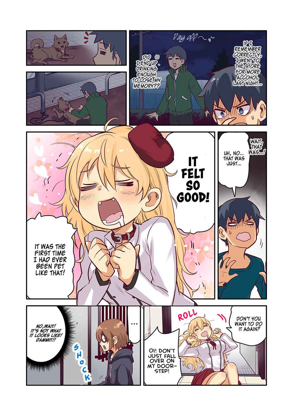 Page 4 Chapter 7 The crow I saved that one time, is just too clumsy for me