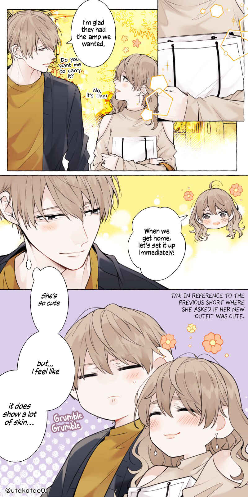 Page 1 Chapter 5.5 Shokuba to Jitaku de Gap no Aru Papa