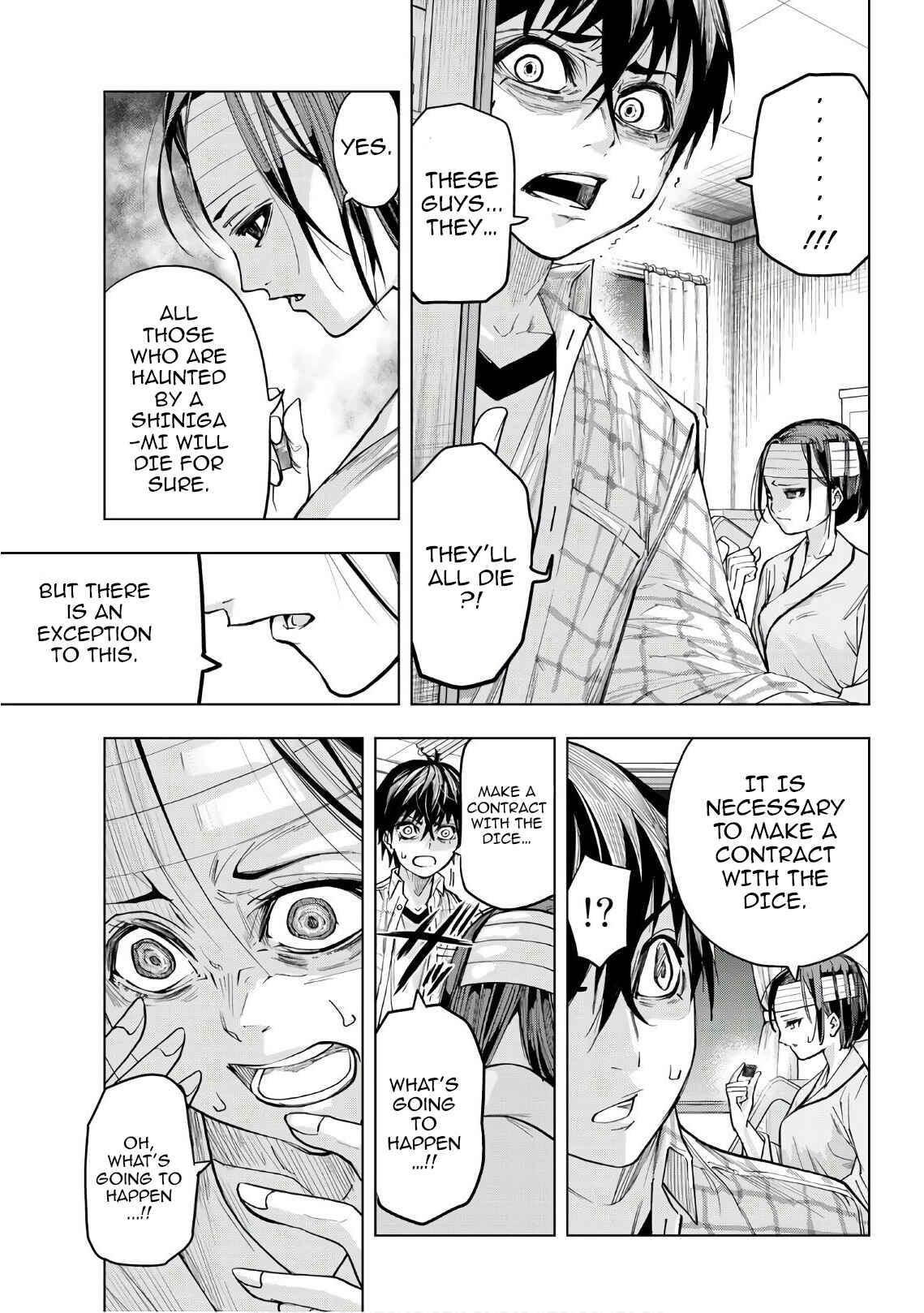 Page 13 Chapter 2 Shinigami Saikoro Game