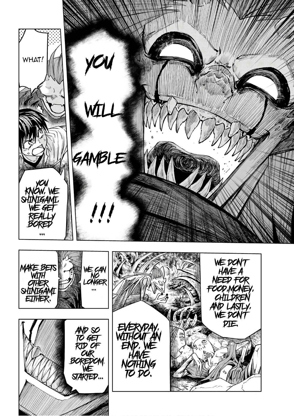 Page 14 Chapter 2 Shinigami Saikoro Game