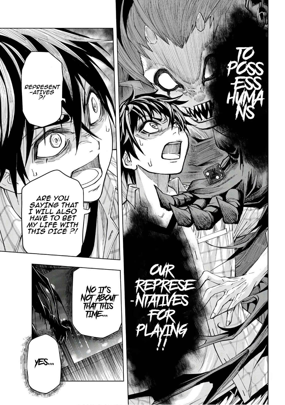 Page 15 Chapter 2 Shinigami Saikoro Game