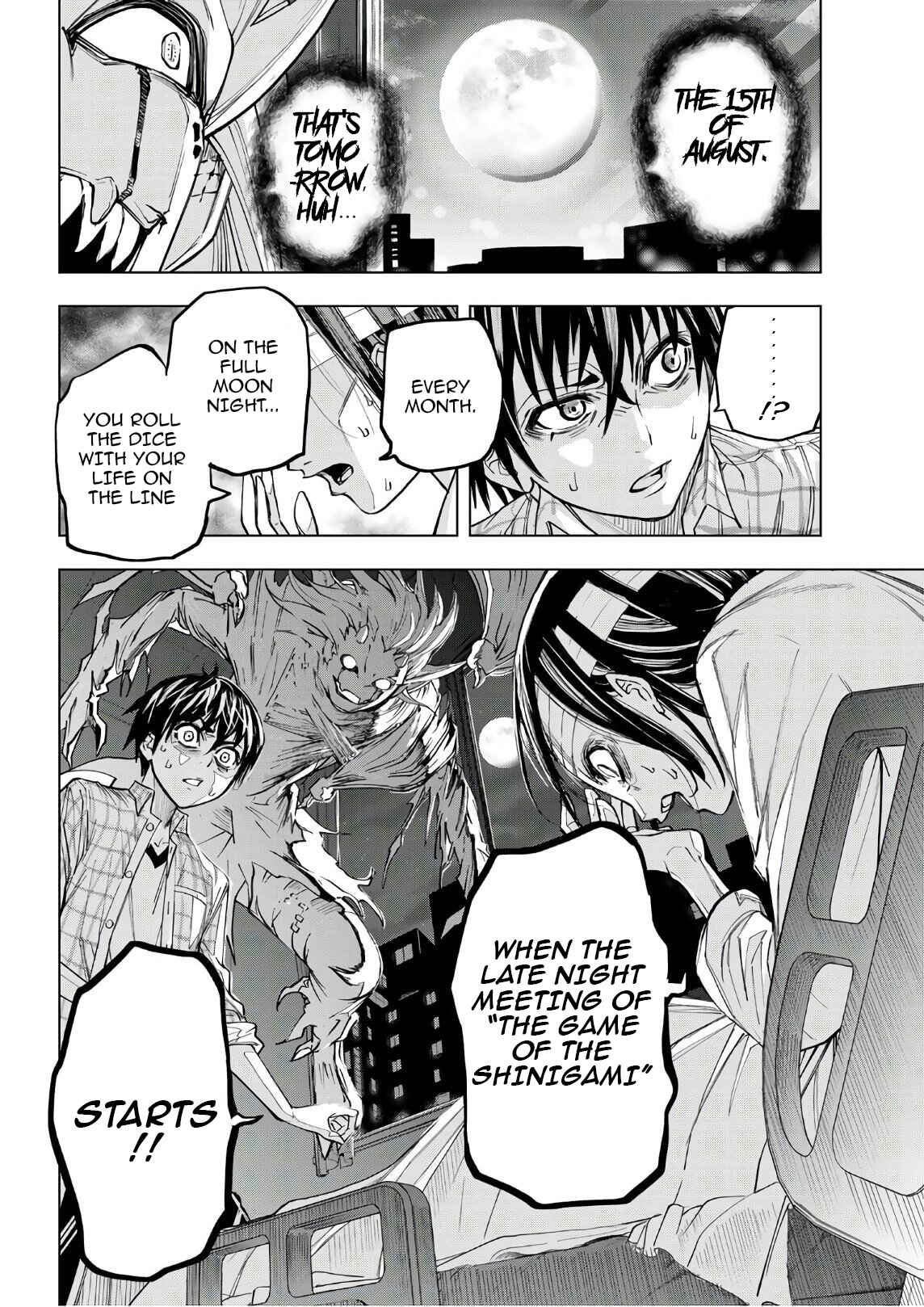 Page 16 Chapter 2 Shinigami Saikoro Game