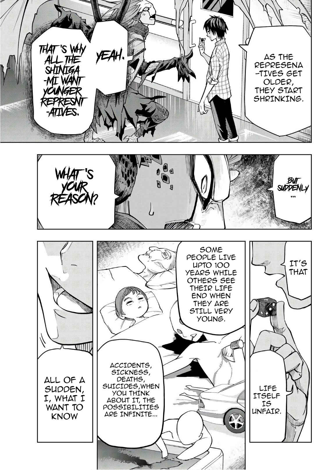 Page 31 Chapter 2 Shinigami Saikoro Game