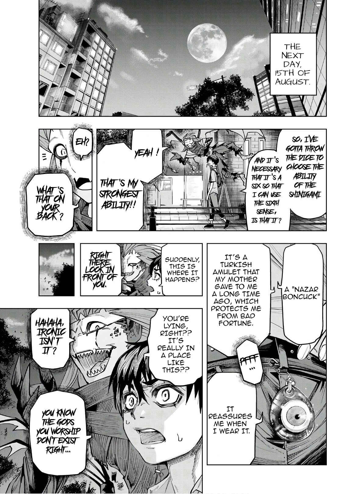 Page 35 Chapter 2 Shinigami Saikoro Game