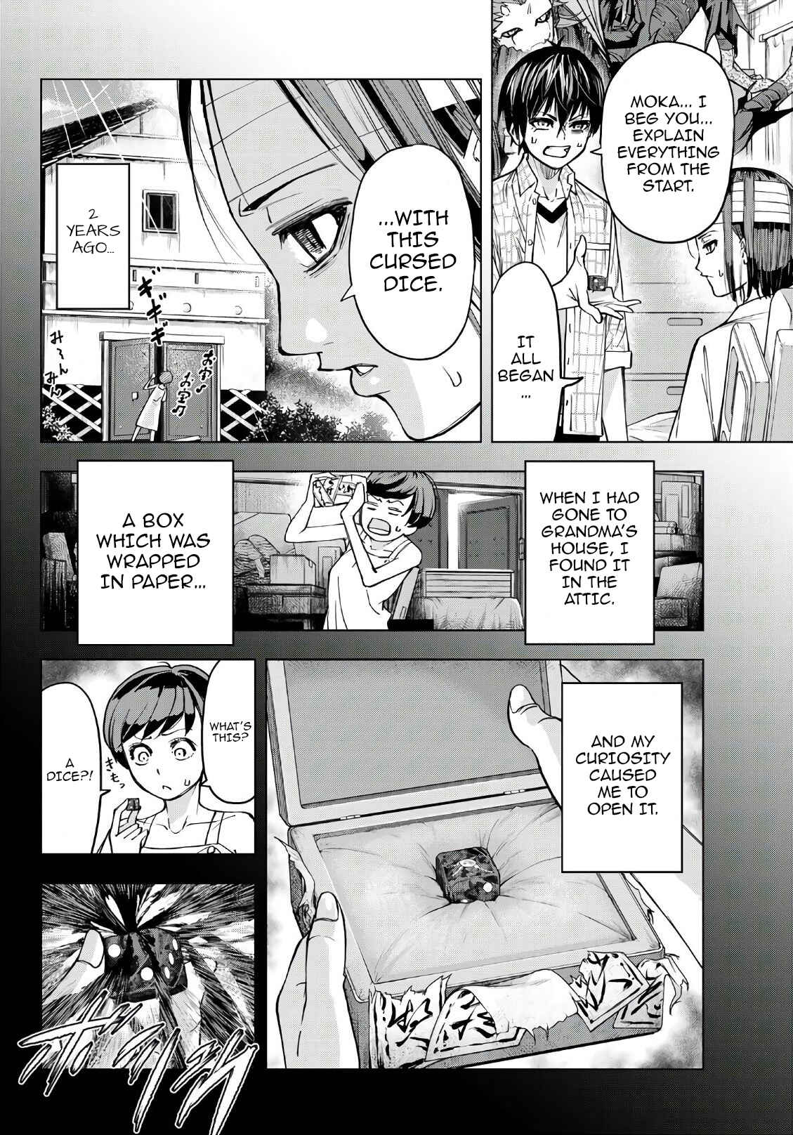 Page 8 Chapter 2 Shinigami Saikoro Game