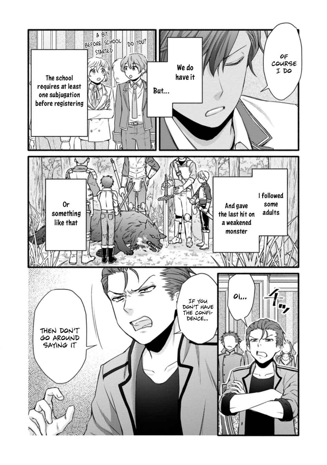 Page 21 Chapter 23 Gakuen Kishi no Level Up! Level 1000 Koe no Tenseisha, Ochikobore Class ni Nyuugaku. Soshite,