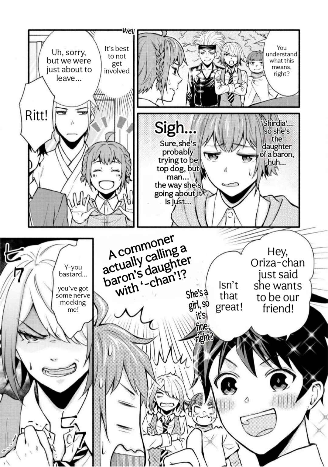 Page 7 Chapter 2 Gakuen Kishi no Level Up! Level 1000 Koe no Tenseisha, Ochikobore Class ni Nyuugaku. Soshite,