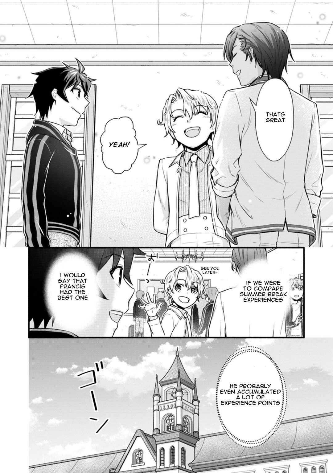 Page 13 Chapter 37 Gakuen Kishi no Level Up! Level 1000 Koe no Tenseisha, Ochikobore Class ni Nyuugaku. Soshite,