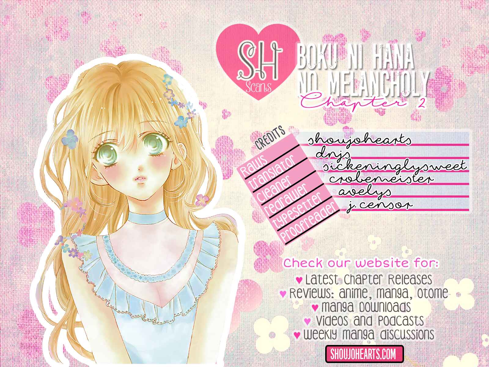 Page 1 Chapter 2 Boku ni Hana no Melancholy