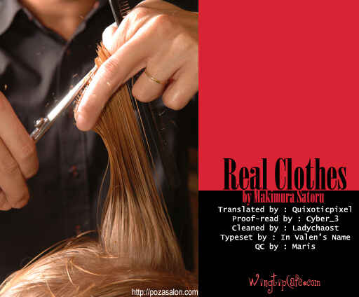 Page 1 Chapter 22 Real Clothes