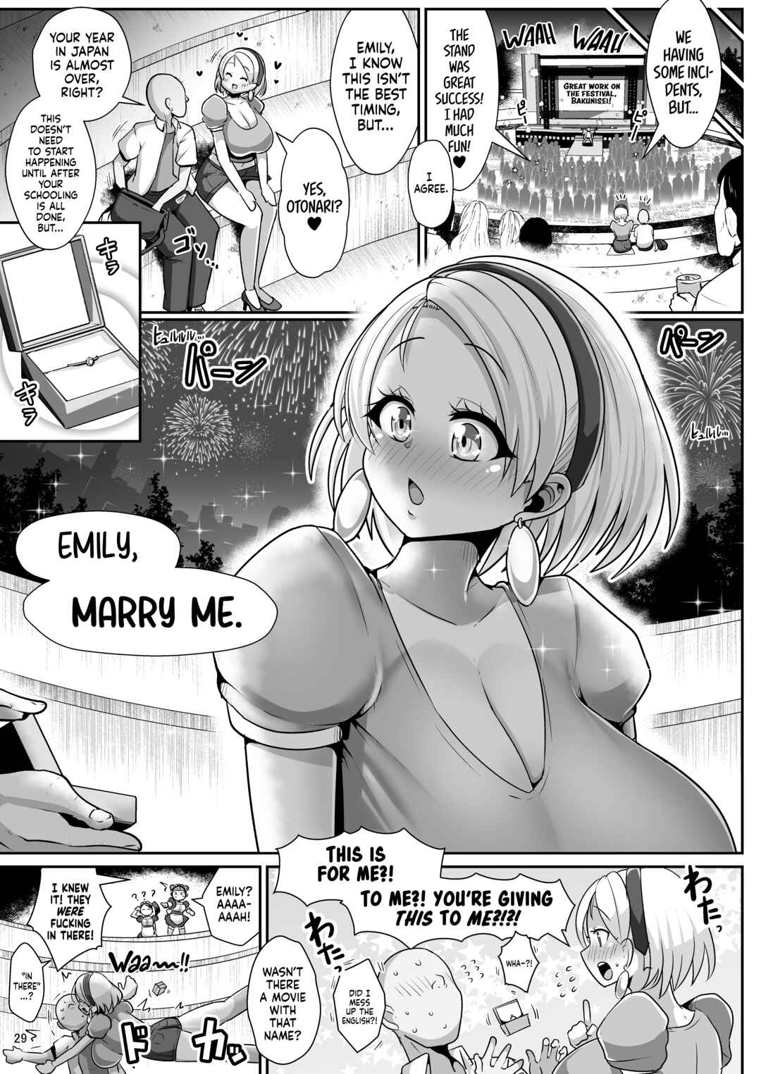 Page 30 Chapter 3 A White, Blonde, Sex-Crazed Exchange Student with Big Tits Moved in Next Door!!
