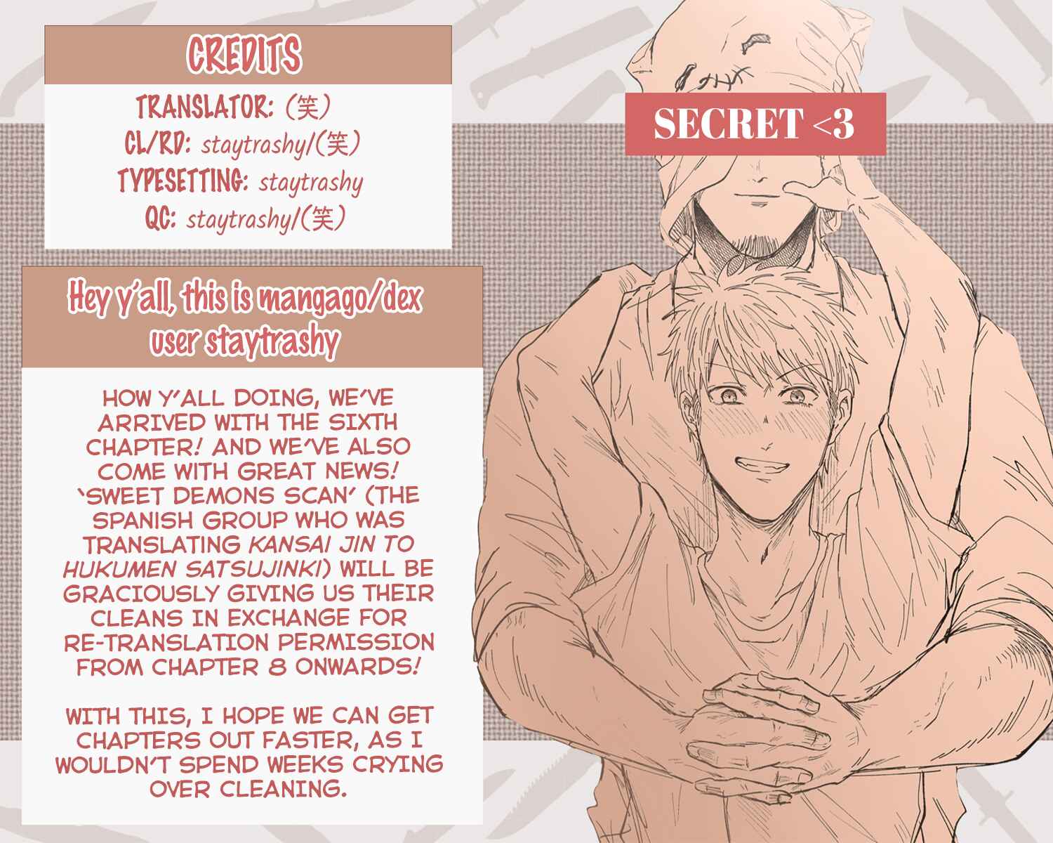 Page 1 Chapter 6 Kansai Jin to Hukumen Satsujinki