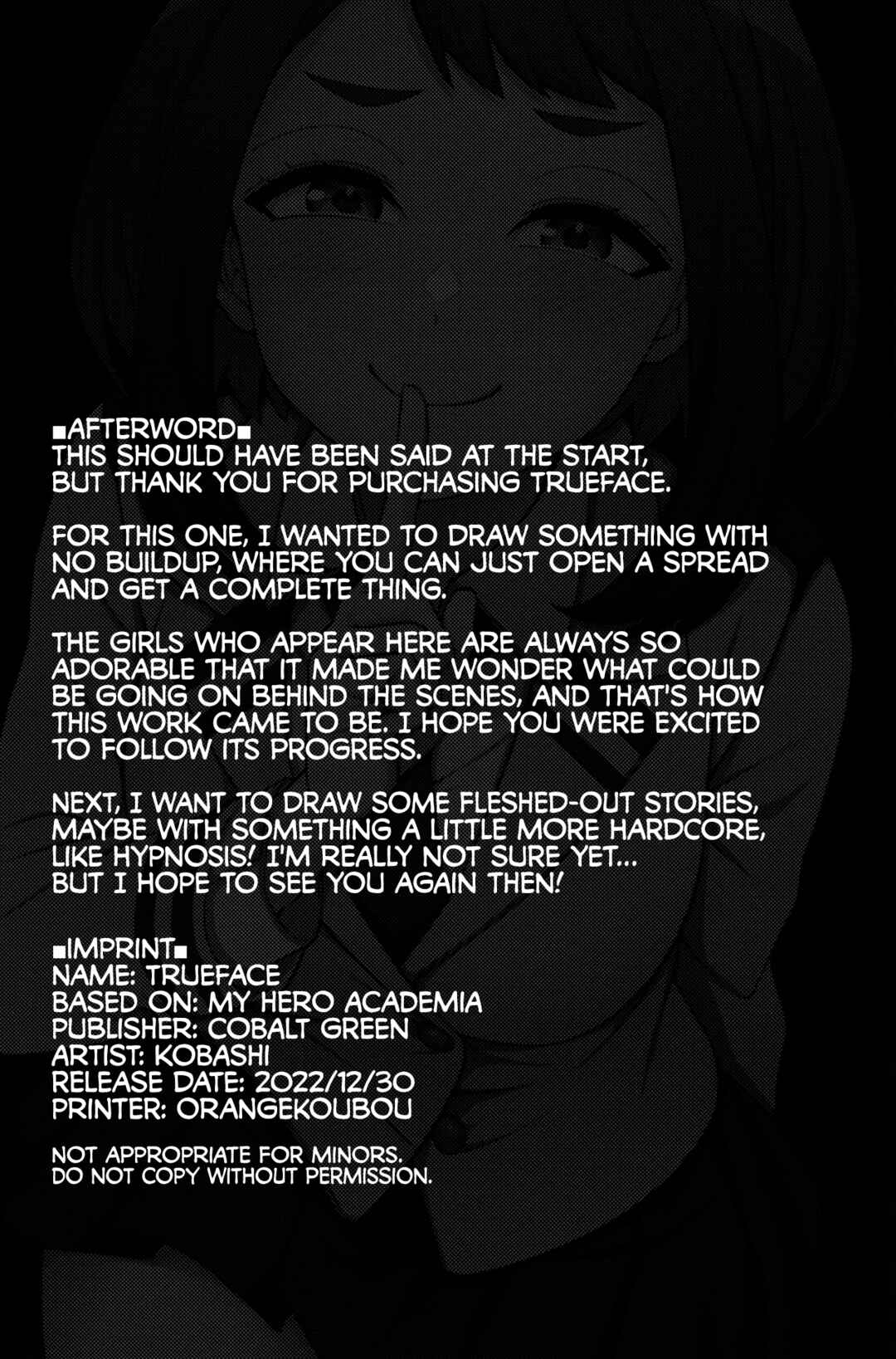 Page 23 Chapter Unknown_f03c Boku no Hero Academia - Himitsu no Kao (Fan Colored)