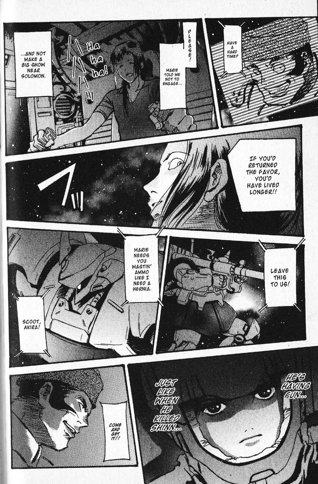Page 28 Chapter 23 Mobile Suit Gundam - École du Ciel