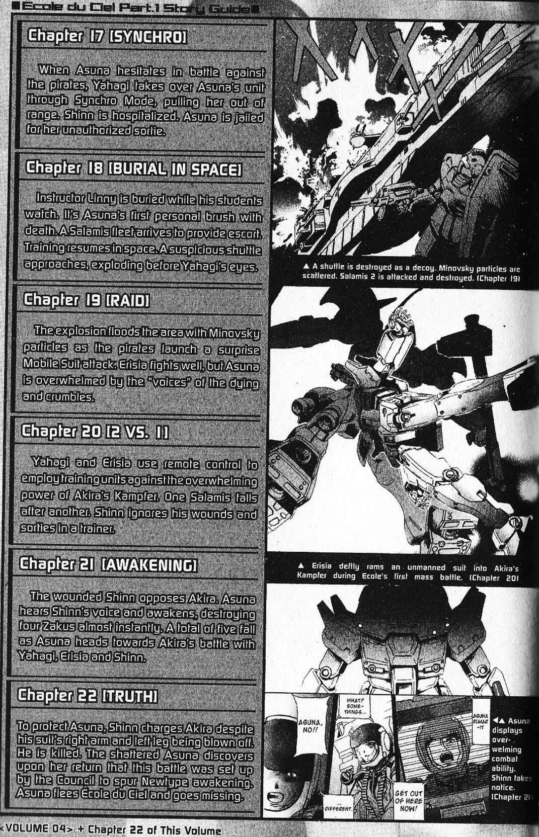 Page 43 Chapter 22 Mobile Suit Gundam - École du Ciel