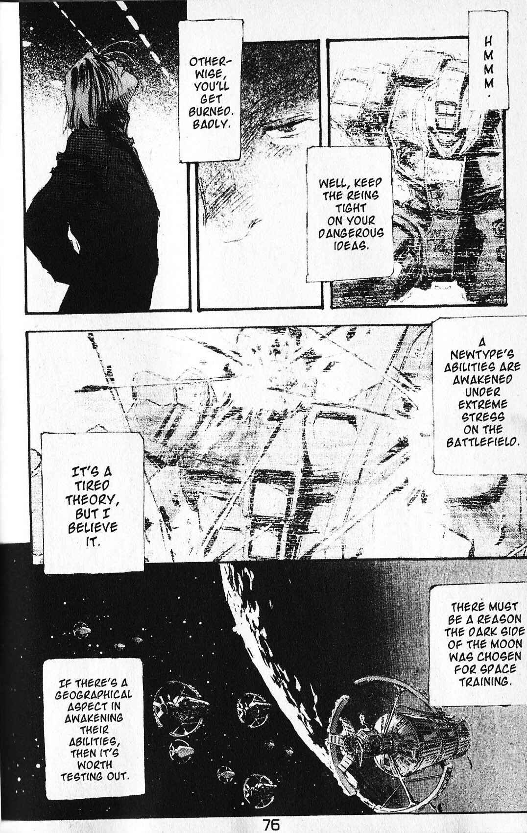 Page 14 Chapter 8 Mobile Suit Gundam - École du Ciel