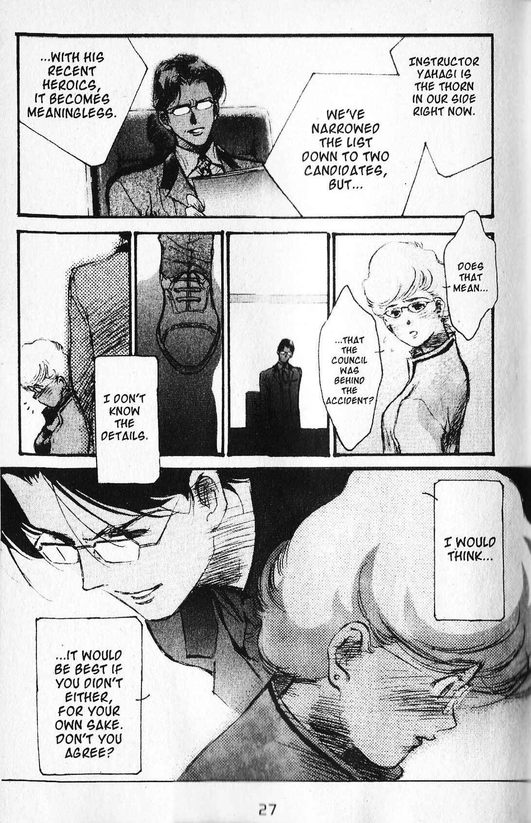 Page 27 Chapter 6 Mobile Suit Gundam - École du Ciel