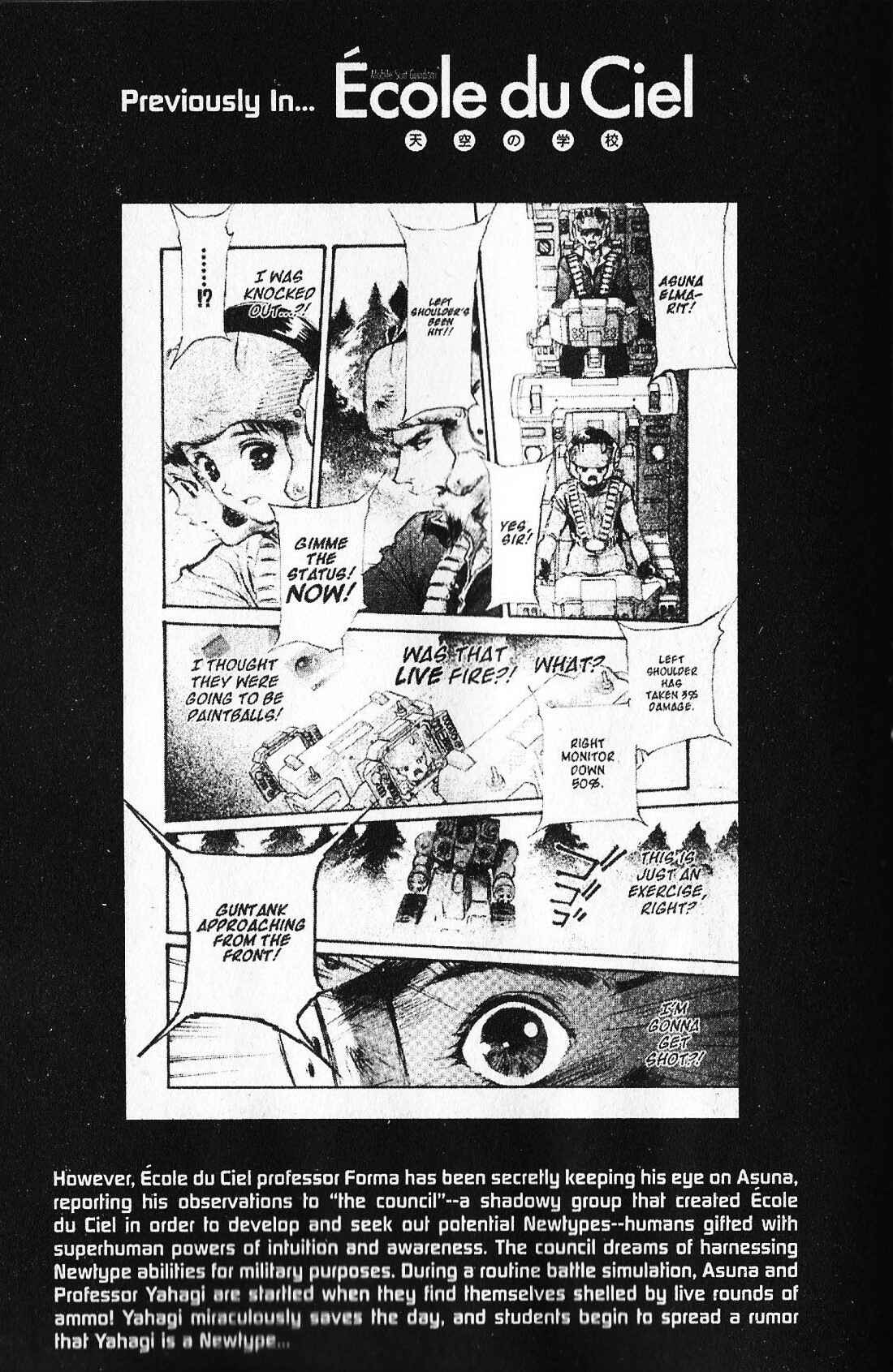 Page 9 Chapter 6 Mobile Suit Gundam - École du Ciel