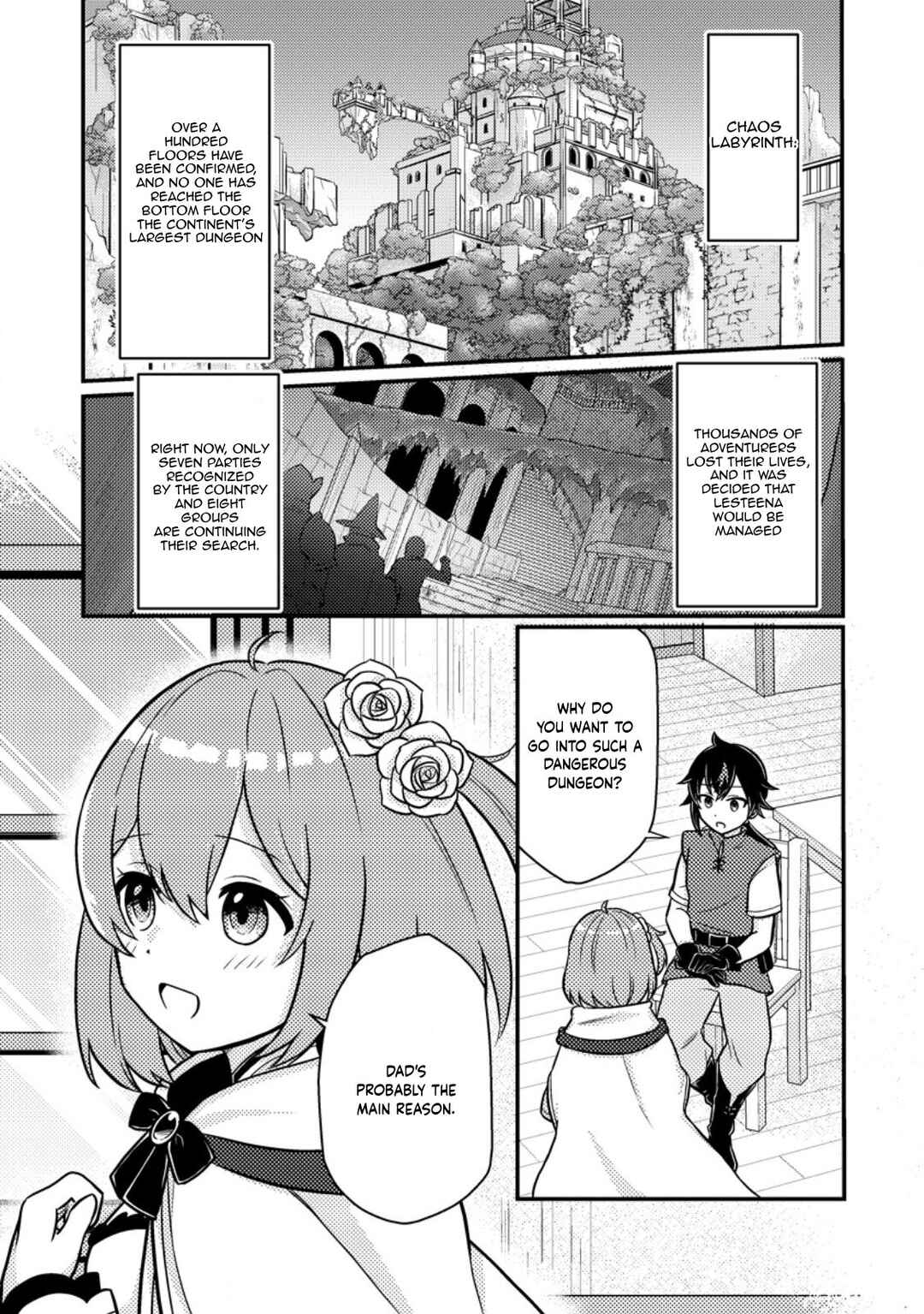 Page 4 Chapter 2.3 Zako Skill to Tsuihou Sareta Kami Tsukai, Shin no Chikara ga Kakuseishi Sekai Saikyou ni ~Sekai de Boku Dake Unique Skill wo Futatsu Motteta node Shin no Nakama to Nariagaru~