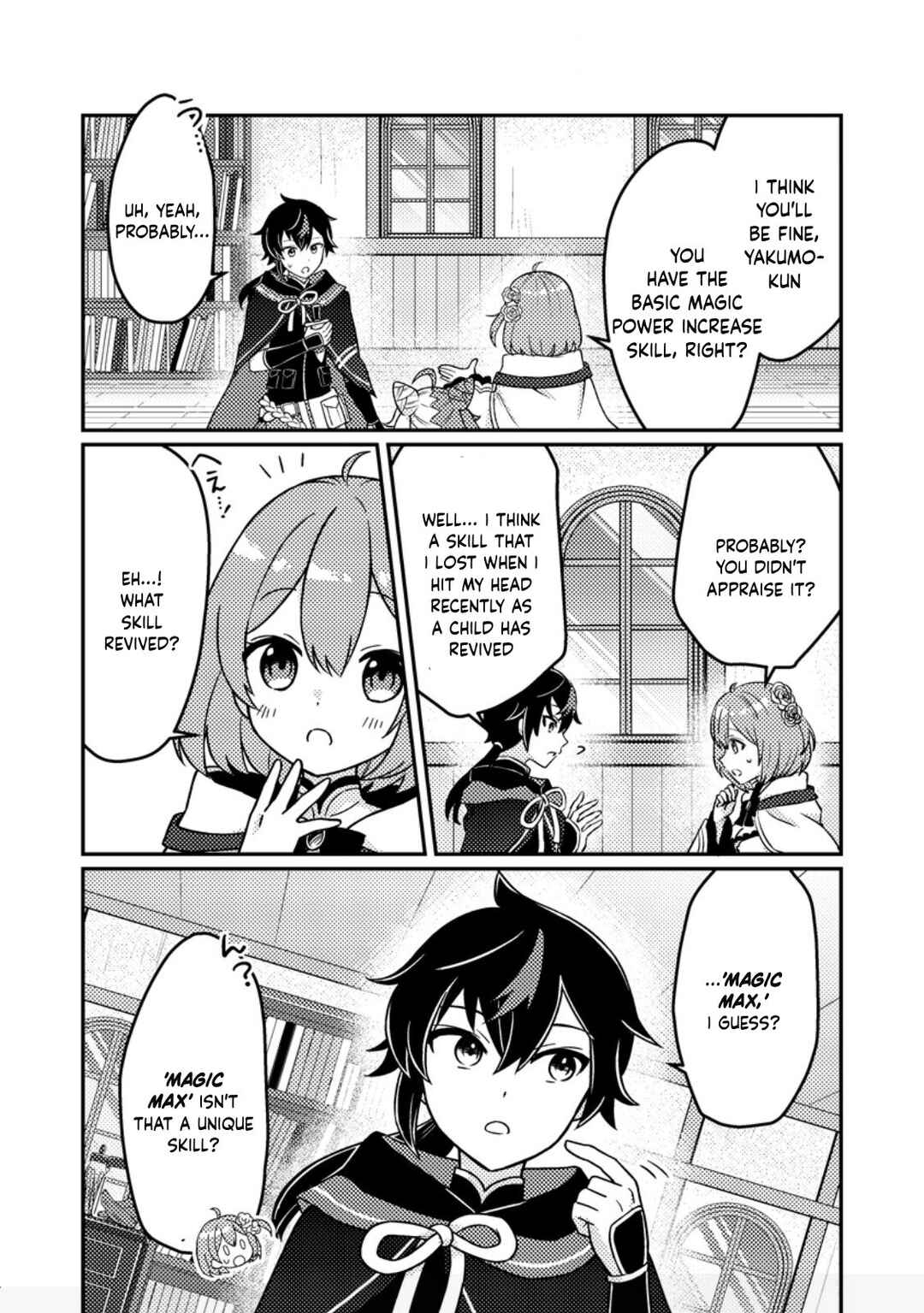 Page 11 Chapter 3.2 Zako Skill to Tsuihou Sareta Kami Tsukai, Shin no Chikara ga Kakuseishi Sekai Saikyou ni ~Sekai de Boku Dake Unique Skill wo Futatsu Motteta node Shin no Nakama to Nariagaru~