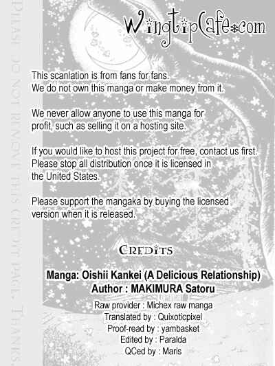 Page 1 Chapter 13 A Delicious Relationship