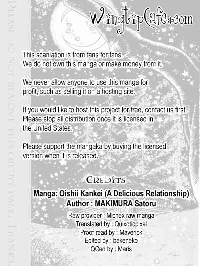Page 1 Chapter 32 A Delicious Relationship