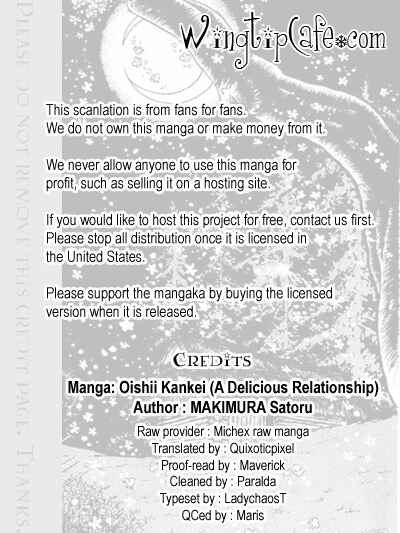 Page 1 Chapter 37 A Delicious Relationship
