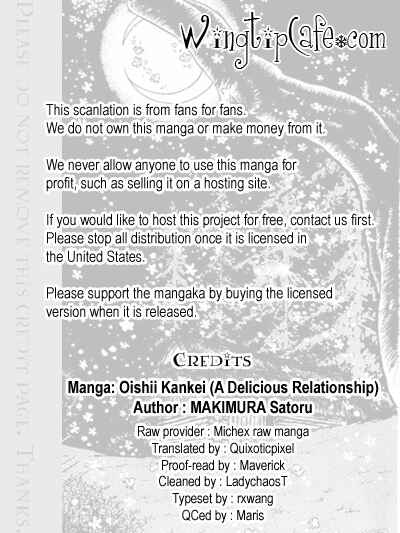 Page 1 Chapter 35 A Delicious Relationship