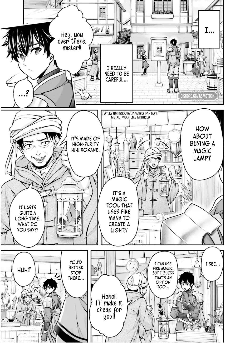 Page 18 Chapter 2 Tensei Shita Kuukan Mahoutsukai wa Shoutai Kakushite Medachitai!