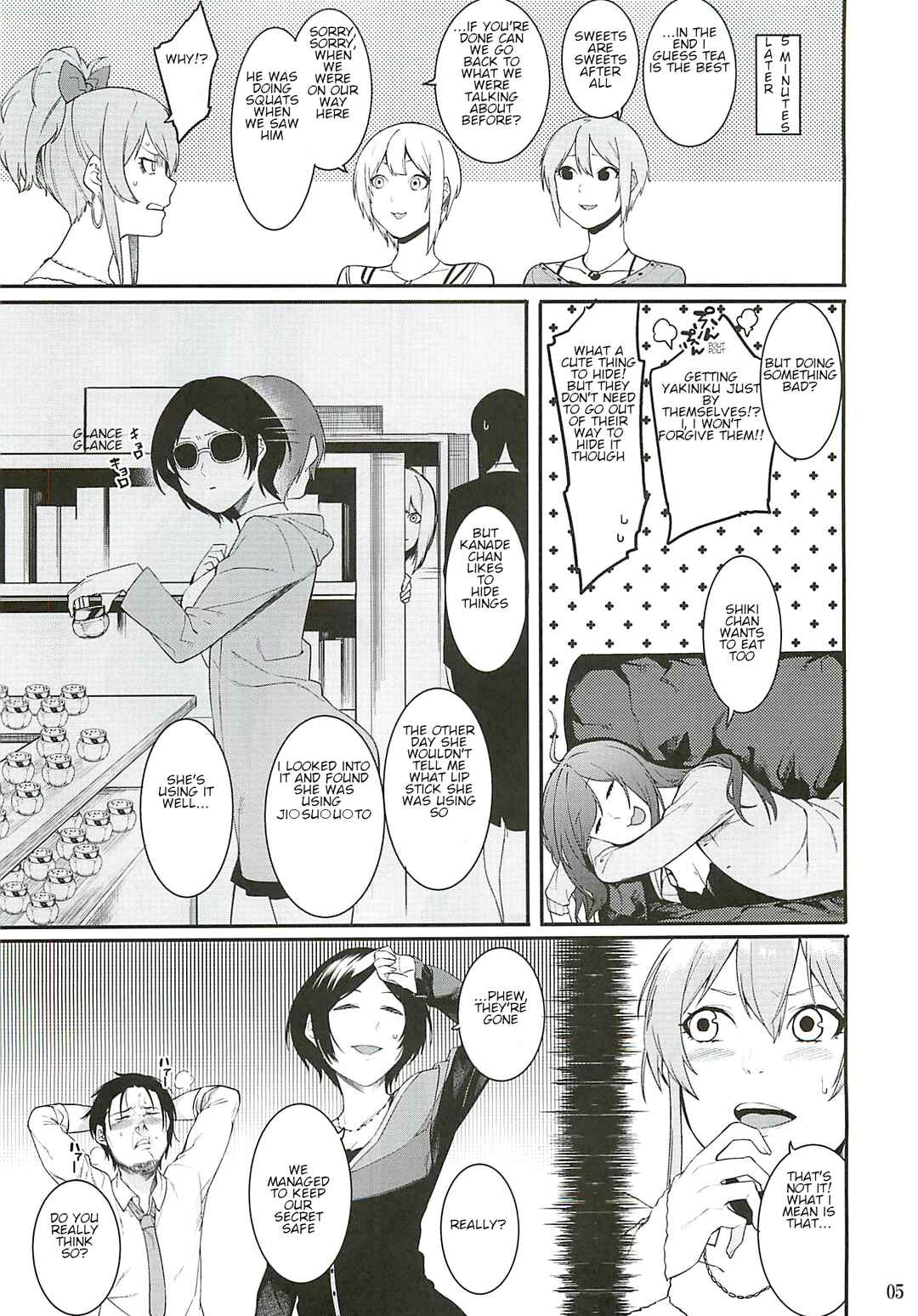 Page 4 Chapter Unknown_a0c0 THE iDOLM@STER Cinderella Girls - Daremo Shiranai Tsuki no Uragawa (Doujinshi)