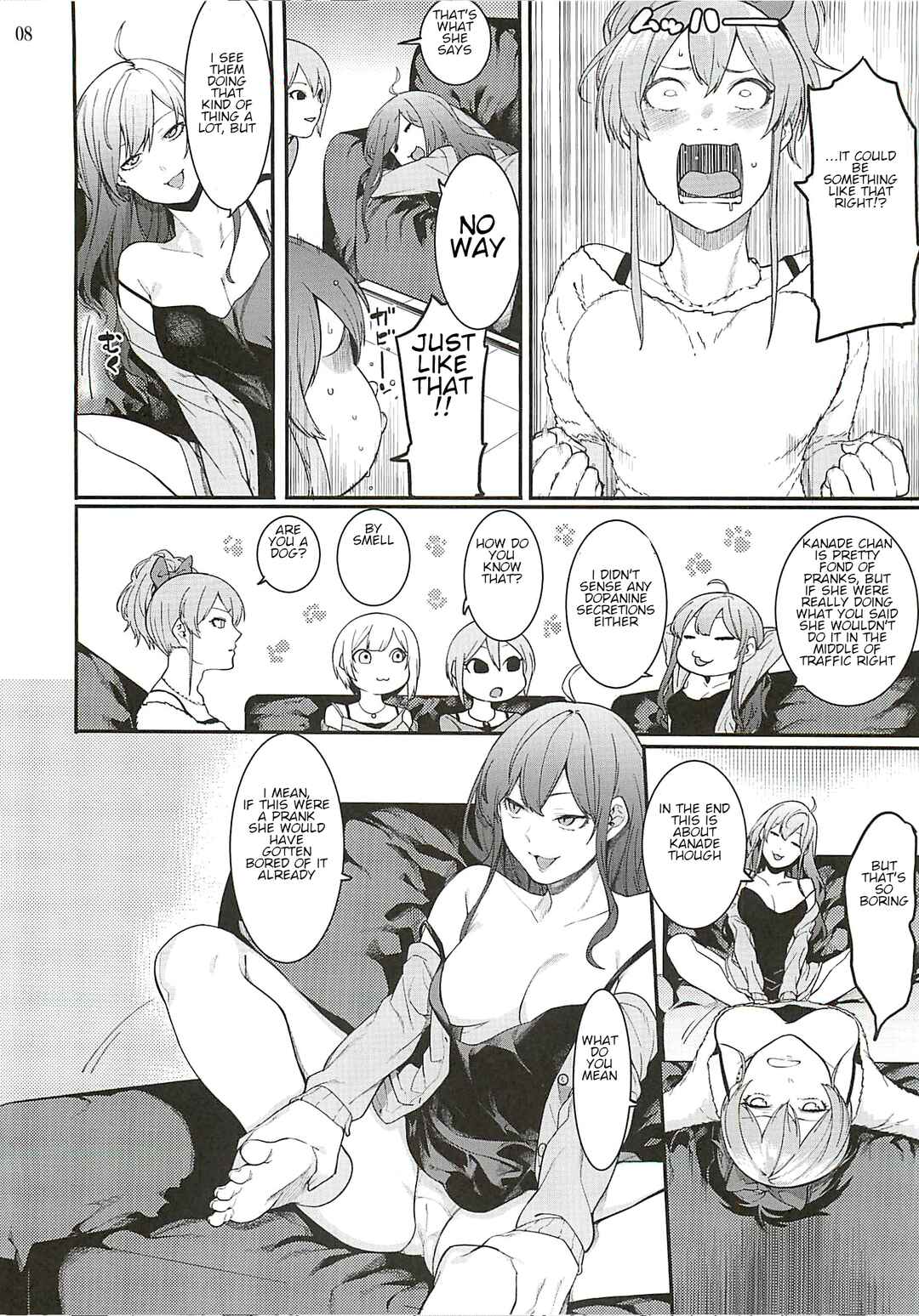 Page 7 Chapter Unknown_a0c0 THE iDOLM@STER Cinderella Girls - Daremo Shiranai Tsuki no Uragawa (Doujinshi)