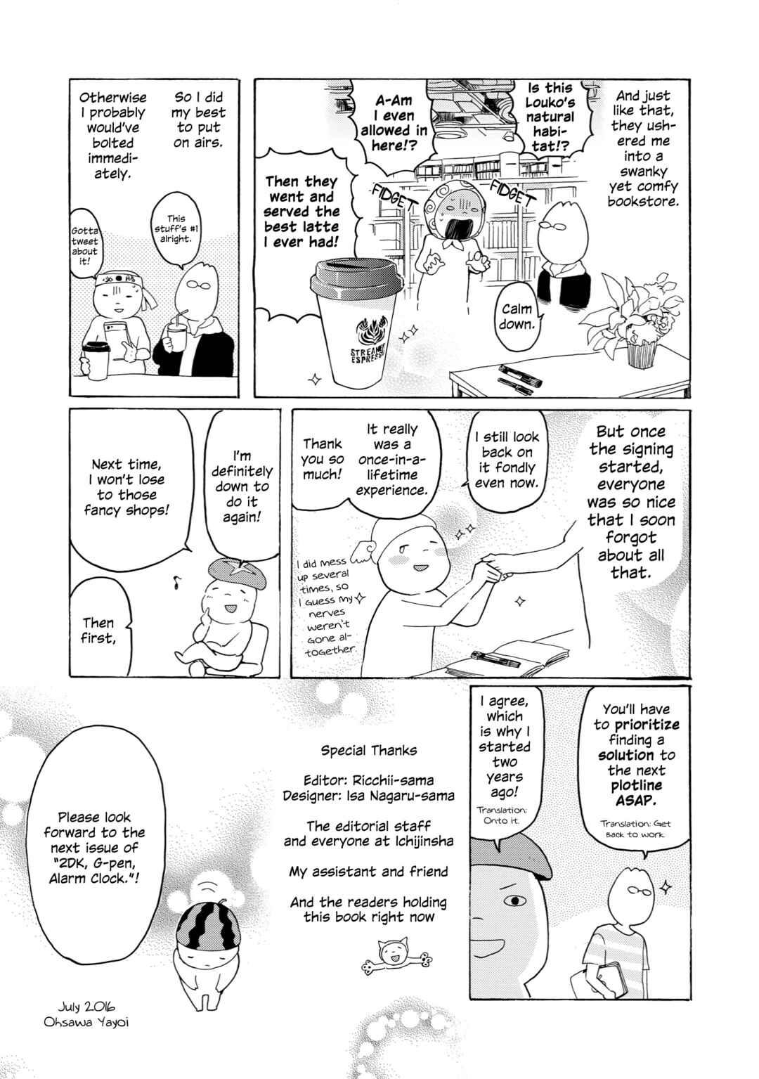Page 29 Chapter 11.5 2DK, G-pen, Alarm clock.