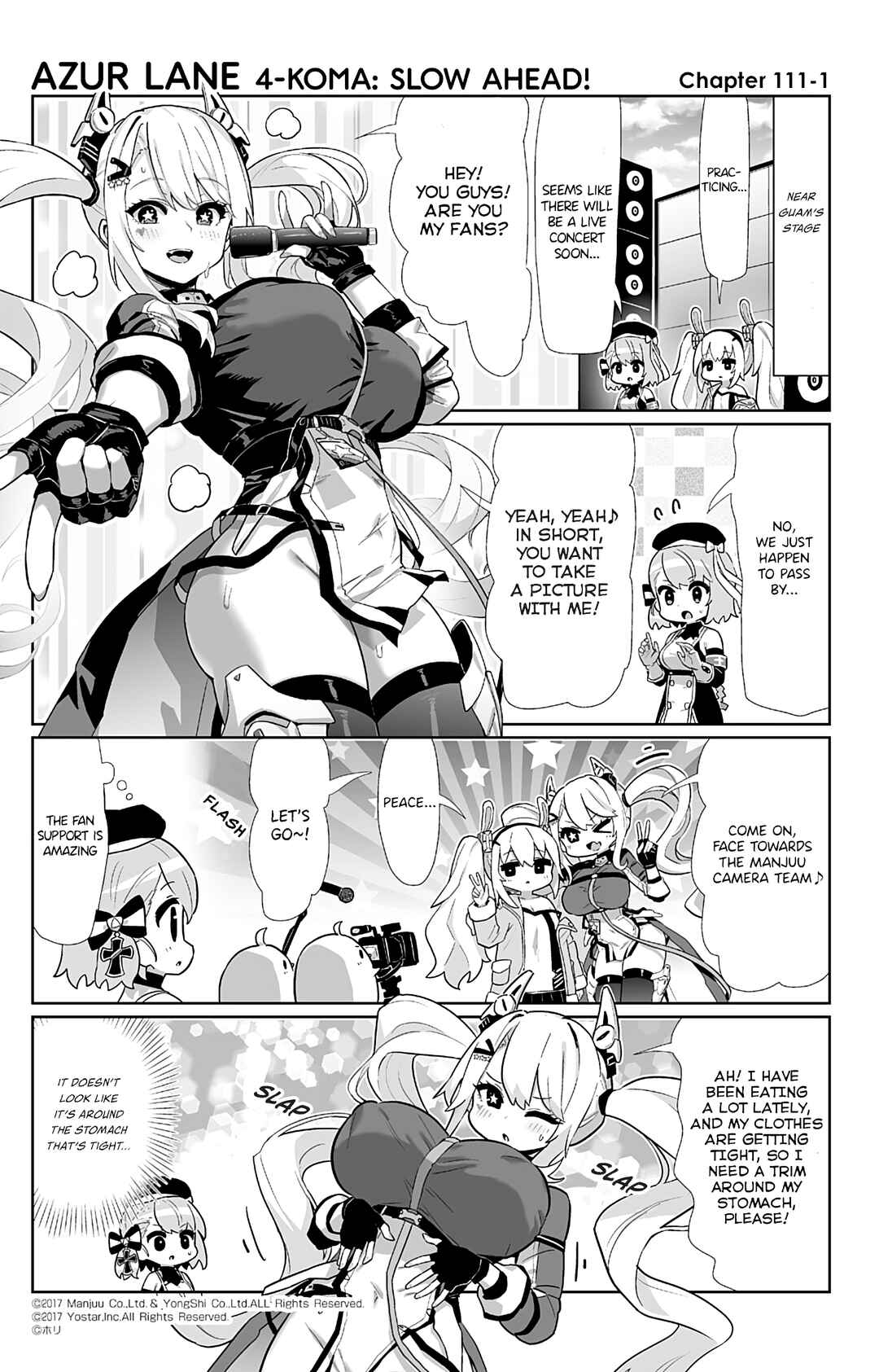 Page 1 Chapter 111 Azur Lane: Bisoku Zensin!