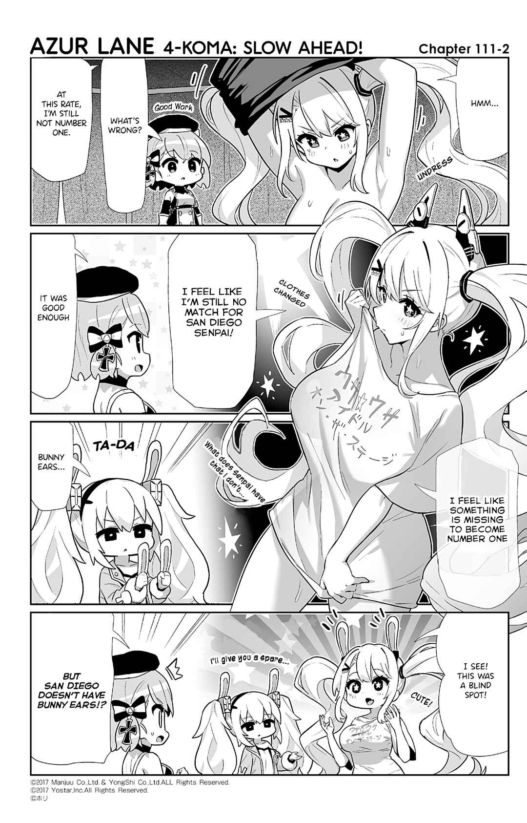 Page 2 Chapter 111 Azur Lane: Bisoku Zensin!