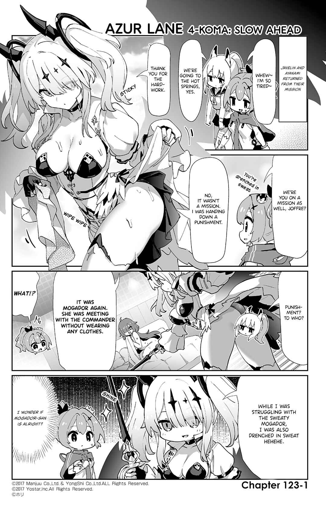 Page 1 Chapter 123 Azur Lane: Bisoku Zensin!