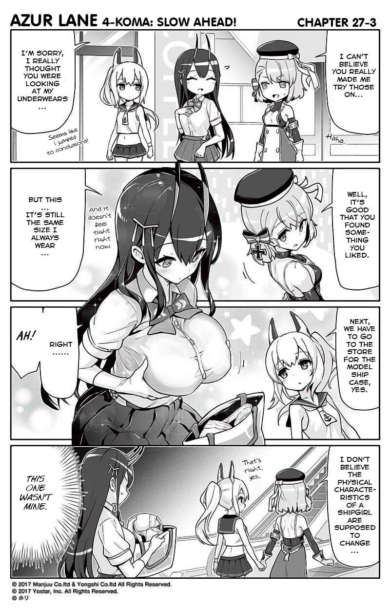 Page 3 Chapter 27 Azur Lane: Bisoku Zensin!