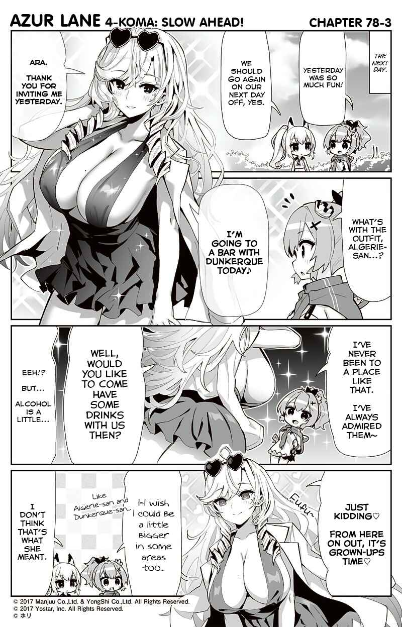 Page 3 Chapter 78 Azur Lane: Bisoku Zensin!
