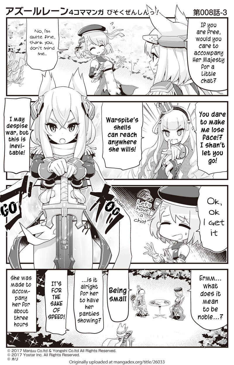Page 3 Chapter 8 Azur Lane: Bisoku Zensin!