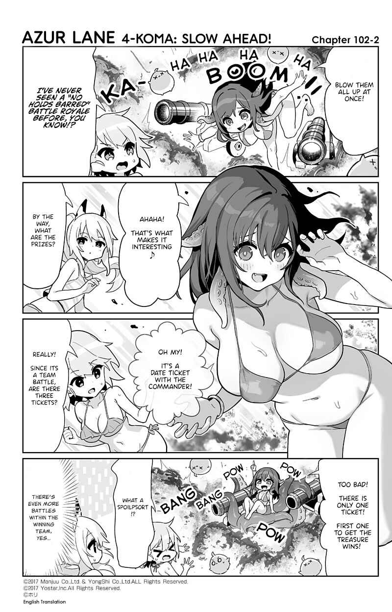 Page 2 Chapter 102 Azur Lane: Bisoku Zensin!